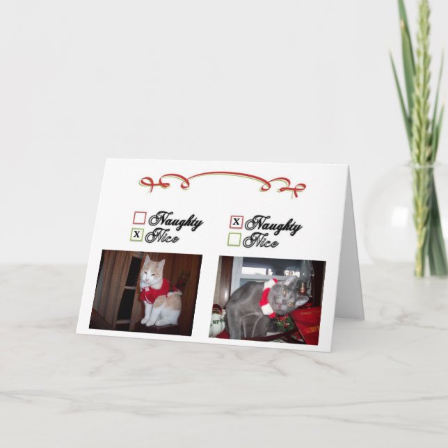 Tarjeta Festiva Travieso y Niza (Anverso)