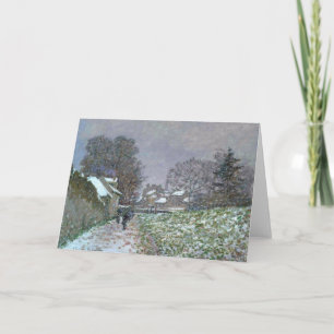 Tarjeta Festiva Trayectoria Nevado en Argenteuil