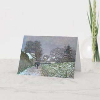 Tarjeta Festiva Trayectoria Nevado en Argenteuil