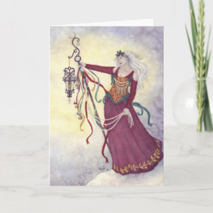 Tarjeta Festiva "Trayendo la magia de Yuletide "
