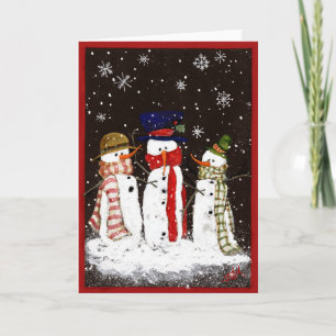 TARJETA FESTIVA TREEE SCARVES