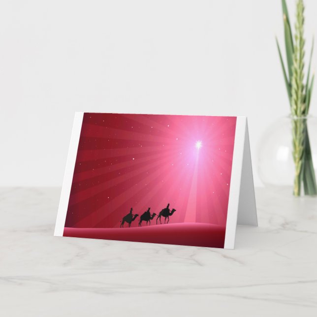 TARJETA FESTIVA TRES HOMBRES SABROSOS (Anverso)