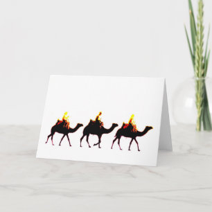 Tarjeta Festiva Tres Reyes