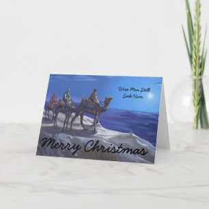 Tarjeta Festiva Tres Wisemen