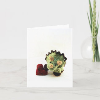 Tarjeta Festiva Triceratops - espacio en blanco