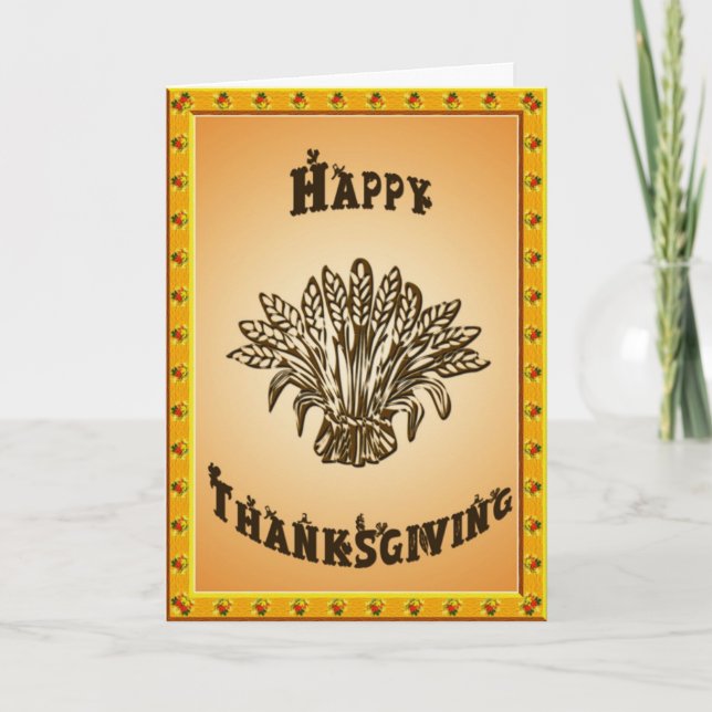 Tarjeta Festiva Trigo 2 (Anverso)