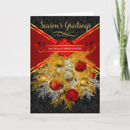 Tarjeta Festiva Trineo Belces del día de fiesta del negocio en