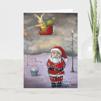 Tarjeta Festiva Trineo Jacker