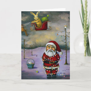 Tarjeta Festiva Trineo Jacker