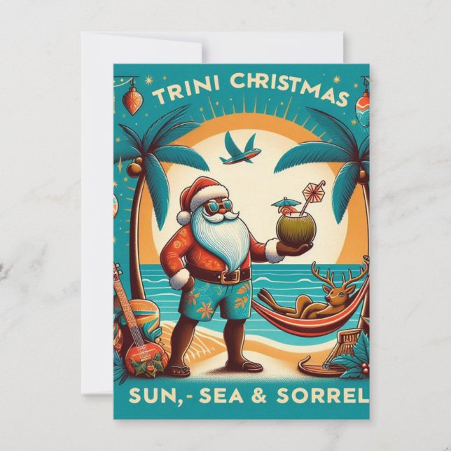 Tarjeta Festiva Trini Christmas (Anverso)
