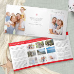 Tarjeta Festiva Tríptica 11 Boletín de Navidades de fotografía<br><div class="desc">11 Boletín de Navidades de fotografía. Se abre la cabeza rápidamente cuando se agrega el texto. Sugiero que copies y pegues el texto de ejemplo en un documento en otro lugar y que escribas tu propio contenido para que sea aproximadamente de la misma longitud. A continuación, copie y pegue su...</div>
