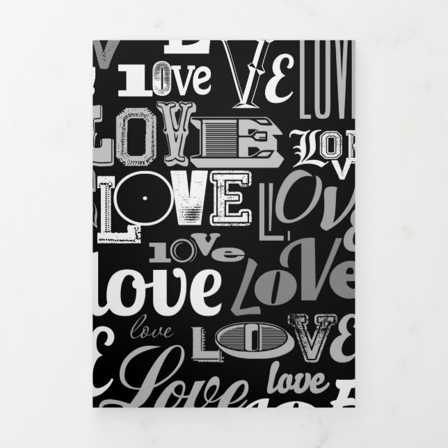 Tarjeta Festiva Tríptica Amor 4 (Foto de portada)