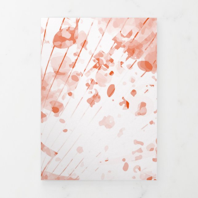 Tarjeta Festiva Tríptica Atmósfera musical 3 (Foto de portada)