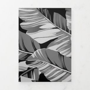 Tarjeta Festiva Tríptica Banana deja 3