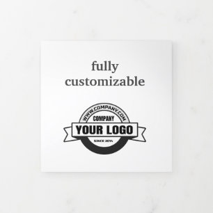 Tarjeta Festiva Tríptica Brochure buzz marketing