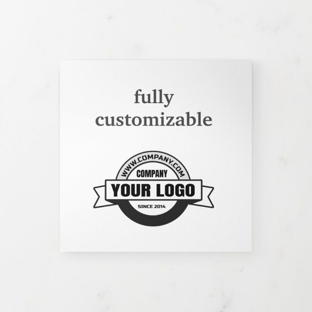 Tarjeta Festiva Tríptica Brochure buzz marketing (Foto de portada)