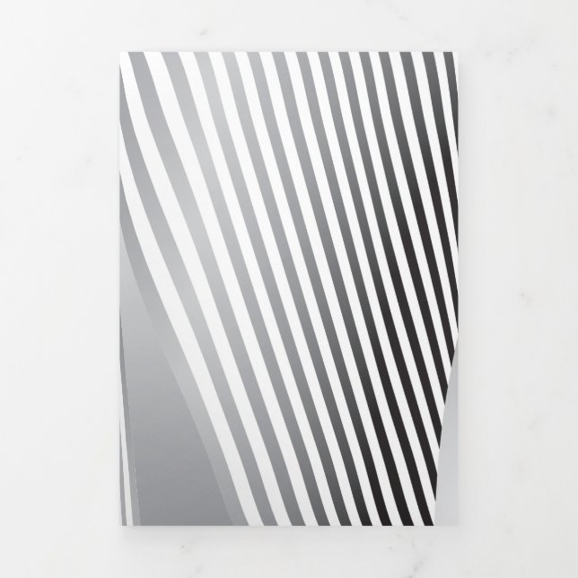 Tarjeta Festiva Tríptica Creación de patrones abstractos 3 (Foto de portada)