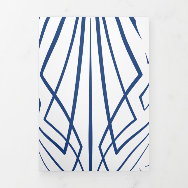 Tarjeta Festiva Tríptica Cristal 3 (Foto de portada)