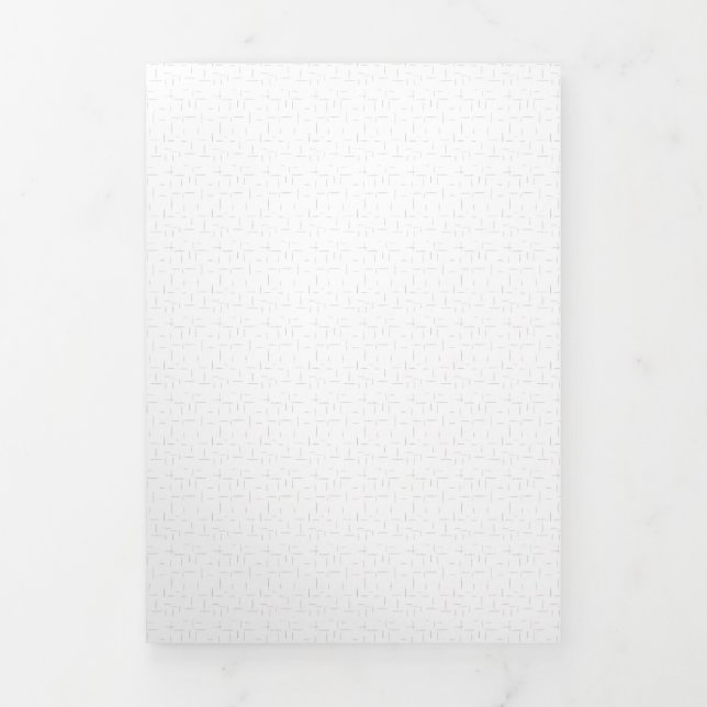 Tarjeta Festiva Tríptica diseño vertical Treinta y tres (Foto de portada)