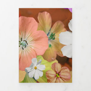 Tarjeta Festiva Tríptica El hada saldrá pronto 1