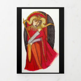 Tarjeta Festiva Tríptica Manitowak