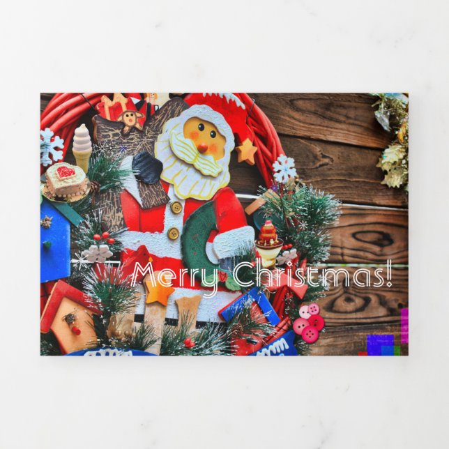 Tarjeta Festiva Tríptica Merry Christmas! [Christmas Card] (Foto de portada)