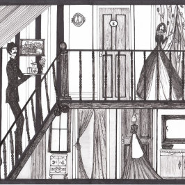 Tarjeta Festiva Tríptica Minie Ball #2