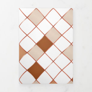 Tarjeta Festiva Tríptica Mosaico en vidrio 2