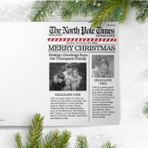 Navidades de noticias del Polo Norte multifotográf