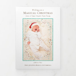 Tarjeta Festiva Tríptica Navidades Newsletter Year En Reseña 11 Fotos