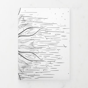 Tarjeta Festiva Tríptica Sun Mandala 1