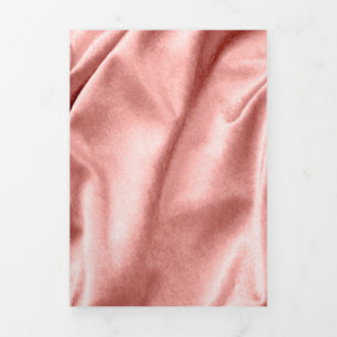 Tarjeta Festiva Tríptica Textura de tela 1