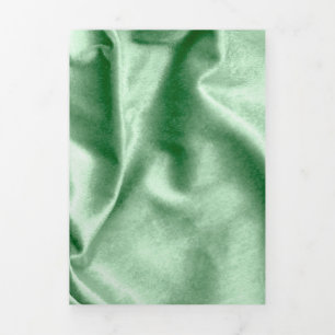 Tarjeta Festiva Tríptica Textura de tela 4