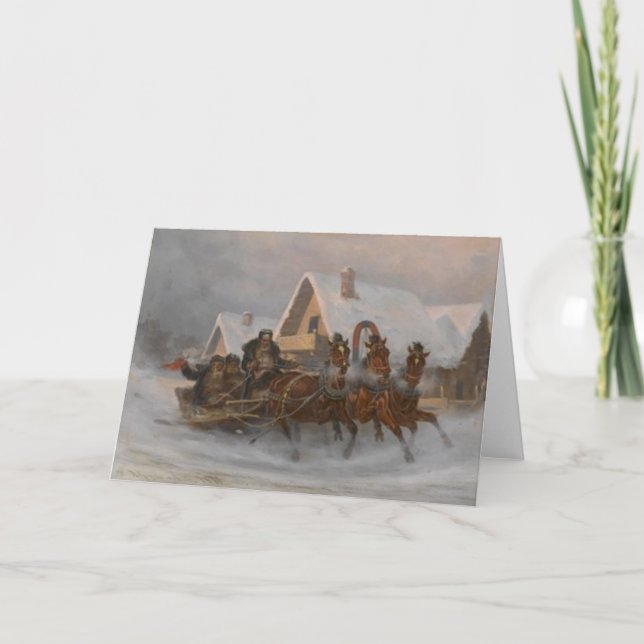 Tarjeta Festiva Troika (Anverso)