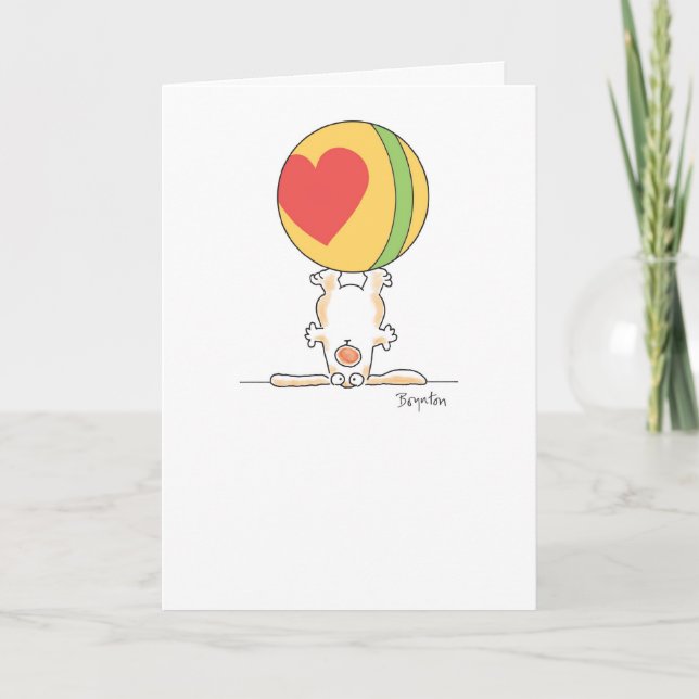 TARJETA FESTIVA TRUCO DE PUPPY (Anverso)