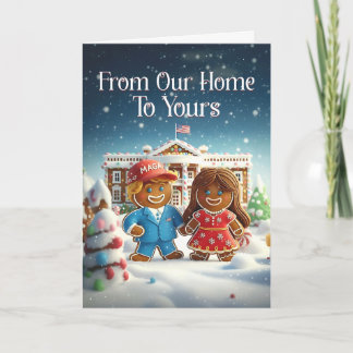 Tarjeta Festiva Trump Funny Christmas Card | America 250