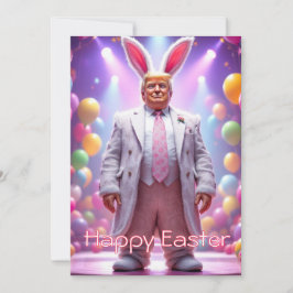Tarjeta Festiva Trump - Pascua feliz