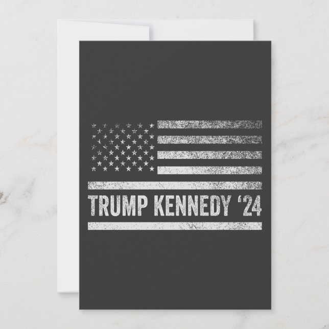Tarjeta Festiva Trump Vance Kennedy recuperará a Estados Unidos (Anverso)