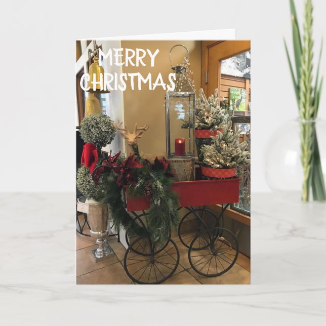 TARJETA FESTIVA **TÚ** SIEMPRE SON NAVIDADES QUERIDOS (Anverso)