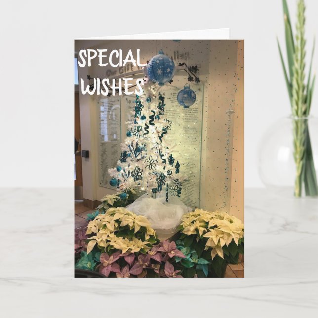 TARJETA FESTIVA **TÚ** SIEMPRE SON NAVIDADES QUERIDOS (Anverso)