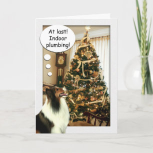 Tarjeta Festiva Tubo interior