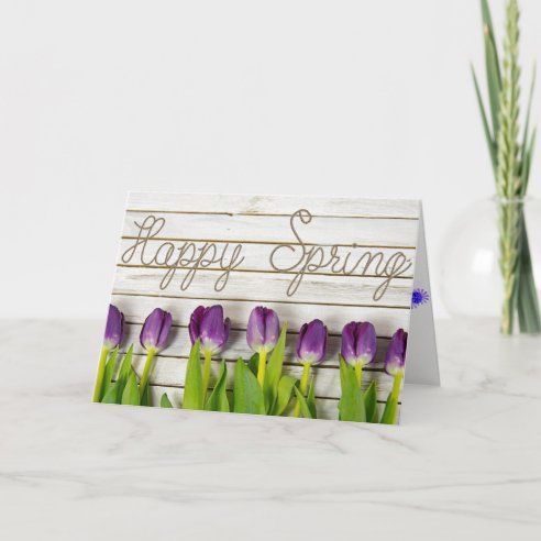 Tarjetas Tulipanes | Zazzle.es