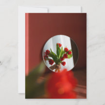 Tulipanes rojos “¿Sé mi San Valentín?” San Valentí