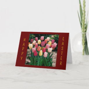 TARJETA FESTIVA TULIPS PARA TI EN "EASTER"