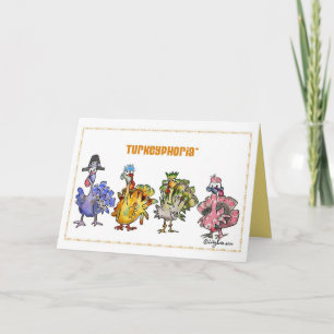 Tarjeta Festiva Turkeyphoria*