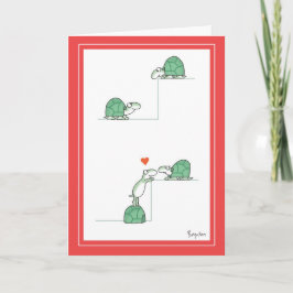 Tarjeta Festiva TURTLES Valentines de Boynton