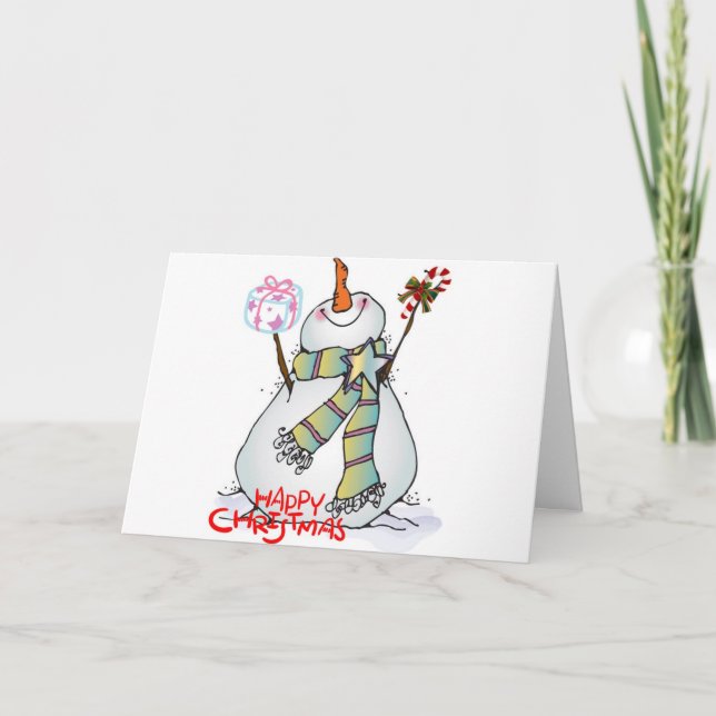 TARJETA FESTIVA **TUS BRIGESAS MIS DÍAS** FELICES NAVIDADES PARA U (Anverso)