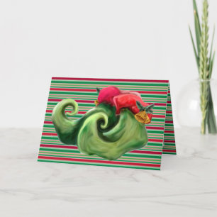 Tarjeta Festiva Tus zapatos de baile élficos