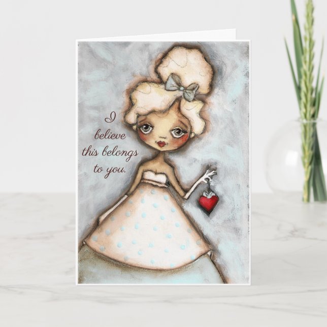 Tarjeta Festiva Tuyo - Personalizable Valentine (Anverso)