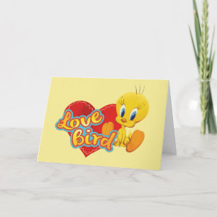 Tarjeta Festiva TWEETY™ - Amo pájaro